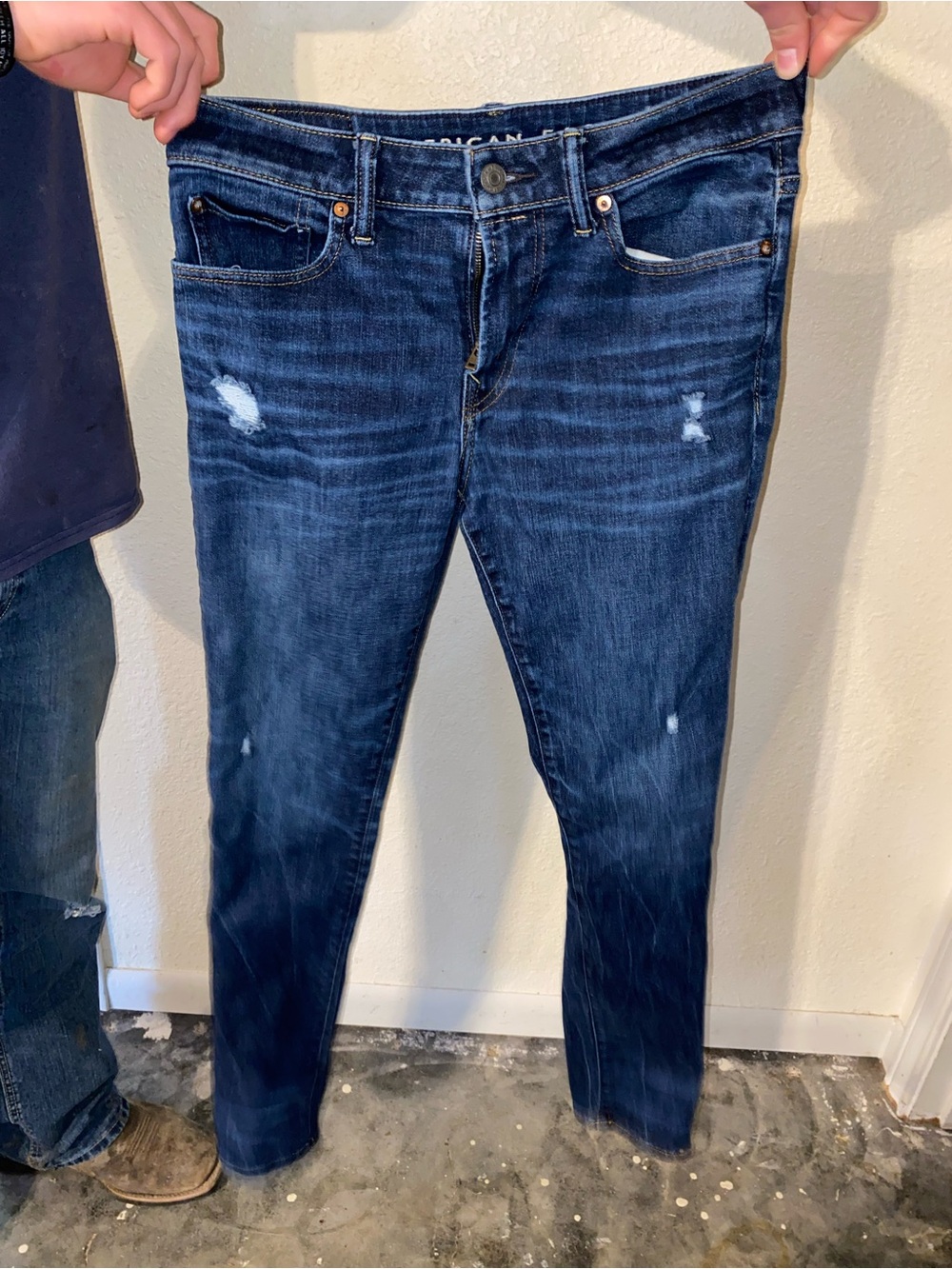 American Eagle Outfitters Dark Indigo Skinny Jeans